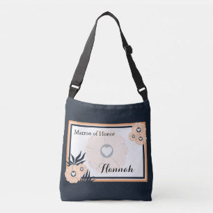 Monogram Matron of Honour Wedding Crossbody Tasche