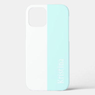 MONOGRAM MINT GRÜNES UND WEISSES iPhone Case-Mate iPhone Hülle