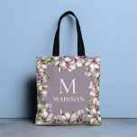 Monogram Mit Monogramm Magnolia Floral Personalisi<br><div class="desc">Dieses stilvolle Design zeichnet sich durch Ihren personalisierten Namen und Monogramm aus,  umgeben von magnolischen Blume. Personalisiert durch das Editieren des Textes in den Textfeldern wurde #Tasche #bags #Tasche #accessoires #magnolia #floral #gifts #monogram #mit Monogramm #personalized gifts</div>