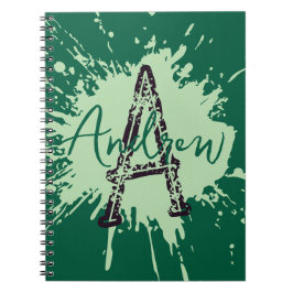 Monogram Modern Boy Vorbereitender Rückkehr-zur-Sc Notizblock