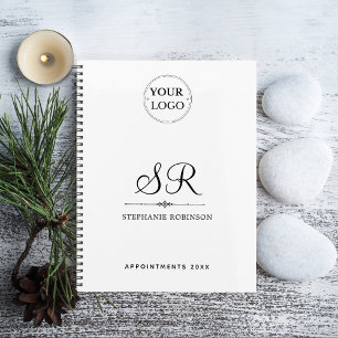 Monogram Modern Business 2025 für Firmenlogo Planer