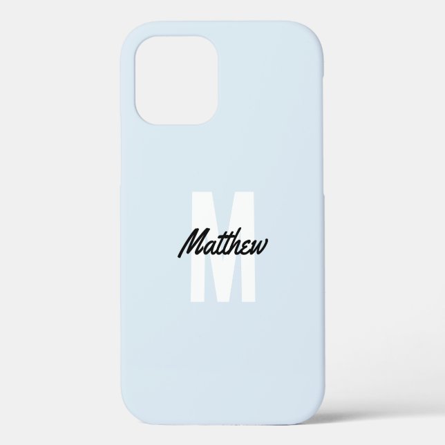 Monogram, Modern Handwriting Name Case Mate i (Rückseite)