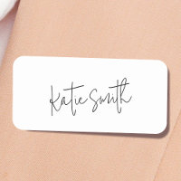 Monogram Modern Minimal handgeschriebenes Skript