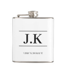 Monogram Modern Minimalistisch Vatertag Keepake