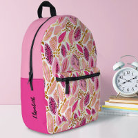 Monogram Modern Pink Gold Niedlich Girls School