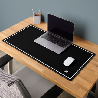 Monogram Modern Simple Minimalistisch Eleganframe Schreibtischunterlage