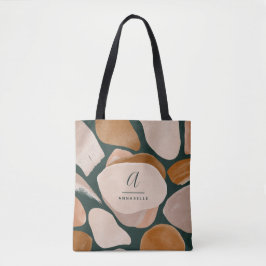 Monogram modernes Rostgrün abstrakt stilvoll elega