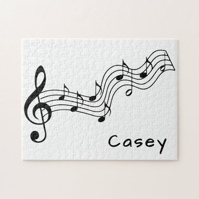 Monogram Music Hard Challenging Evil Extreme Puzzle (Horizontal)