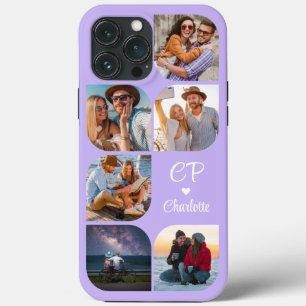 Monogram Name 6 Foto Modern Trendly Simple Case-Mate iPhone Hülle