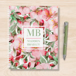 Monogram Name Cherry Blossom Wasserfarbe Floral Planer<br><div class="desc">Dieses moderne Design besticht durch ein hübsches Blumenmuster aus rosa Kirschblossom. Personalisieren Sie Ihre Monografie und Ihren Namen, indem Sie den Text in der Textbox editieren, die #personalisiert #personalized gifts #monogram #mit Monogramm #initial #name #gifts #custom gifts #notebooks #planners #diary #stationery #personalizedery #Zuhause #office #office #work #tropical #floral #giftsforgirls</div>