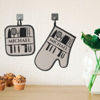 Monogram Name GRILLEN Koch Cook Grilling