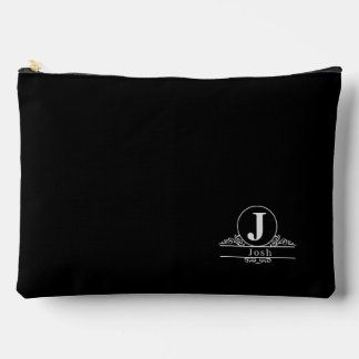 Monogram Name Toiletry Travel Cosmetics Zubehörtasche