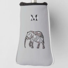 Monogram Niedlich Graphics Elephant Personalisiert Golf Headcover