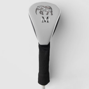 Monogram Niedlich Graphics Elephant Personalisiert Golf Headcover