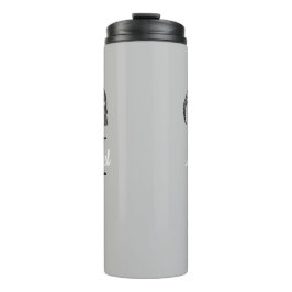 Monogram Niedlich Graphics Elephant Personalisiert Thermosbecher