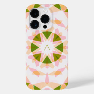 Monogram Niedlich Green Hübsch Pink Magic Star Gir Case-Mate iPhone 14 Pro Hülle