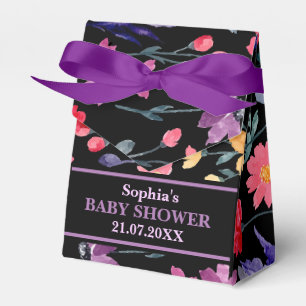 Monogram Niedlich Pattern Baby Dusche Geschenkschachtel