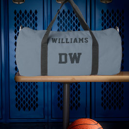 Monogram-Nummer des Minimalistischen Individuellen Duffle Bag