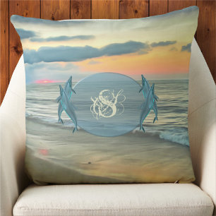 Monogram Ocean Sunset 0735 Kissen