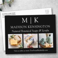 Monogram oder Logo-Business hinzufügen 3 Fotos sch