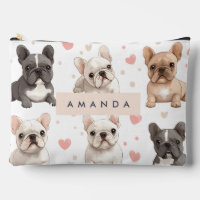 Monogram Personalisiert Adorable French Bulldog