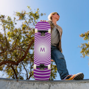 Monogram Personalisiertes Skateboard - Ihr Farbbri