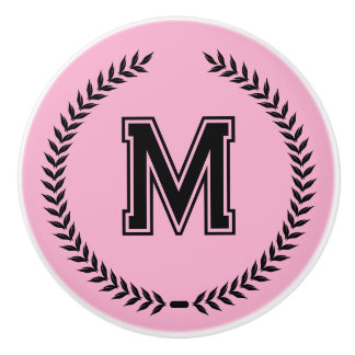Monogram Personalized Drawer Handles Pulls Knobs Keramikknauf