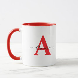 Monogram Personalized Mug  Tasse