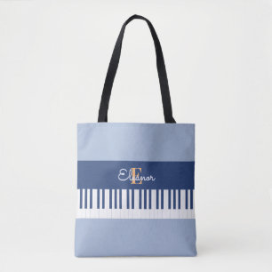 Monogram Piano Keys Musical Keyboard Music Lover