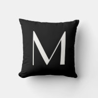 Monogram Pillows Letter M