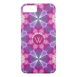 Monogram Pink Boho Muster Case-Mate iPhone Hülle