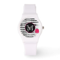 Monogram Pink Cactus pattern