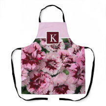 Monogram Pink Carnation Januar Geburtstagsfeier Bl