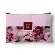 Monogram Pink Carnation Januar Geburtstagsfeier Bl