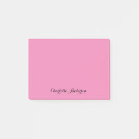 Monogram Pink Moderne Minimalistische Feminine