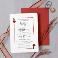 Monogram Playing Card 40 th Wedding Anniversary
