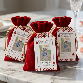 Monogram Playing Card Hochzeitskarte Save the Date Geschenkanhänger
