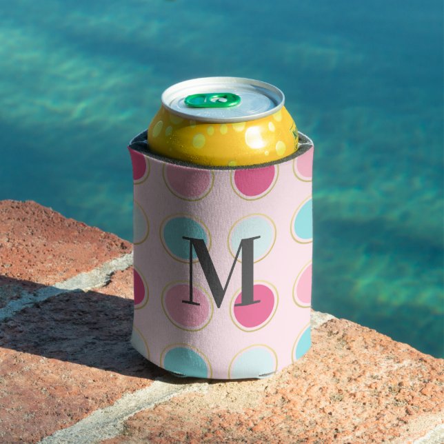 Monogram Polka Dot Dosenkühler (In Situ Pool)