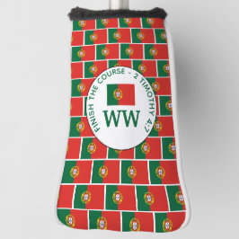 Monogram Portugal Flag Putter Golf Headcover