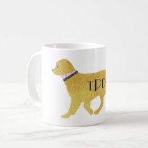Monogram Preppy Golden Retriever