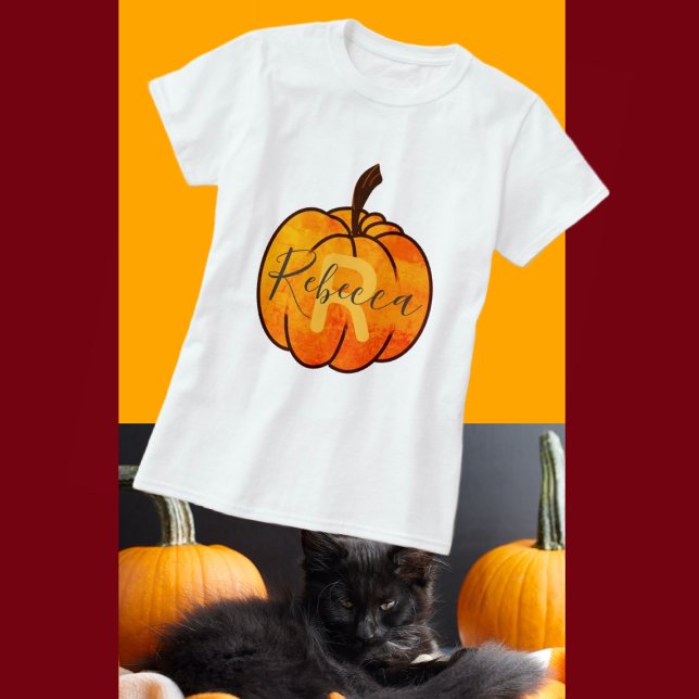 Monogram Pumpkin-T - Shirt (Von Creator hochgeladen)