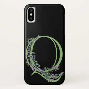 Monogram Q Lavendel Eucalyptus Case-Mate iPhone Hülle