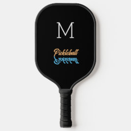 Monogram Reflection Einfach Minimalistisch modern Pickleball Schläger