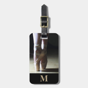 Monogram-Reiseballett-Zehentanzschuhe Gepäckanhänger