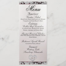 Monogram, Ribbon & Glitzer - Burgund Wedding