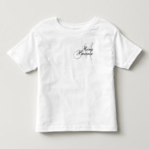Monogram Ring Bearer Wedding T - Shirt