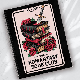 Monogram Romantasy Book Club Reading Journal Notizbuch