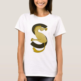 Monogram S Funny Pony Customized T-Shirt