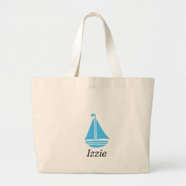 MONOGRAM SAILBOOT-Tasche Jumbo Stoffbeutel