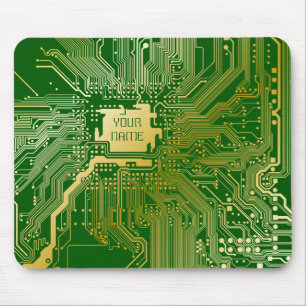 Monogram-Schaltkreis Hauptplatine Elektronik-Chip  Mousepad